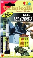 UM917.07 Technicoll - klej sekundowy, cyjanoakrylowy, błyskawiczny 2g, żel