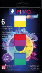 8043 C6-1 Modelling compound, oven-hardening, 6 colours