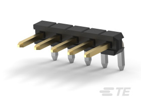 Listwa stykowa PCB 5-pinowe AMPMODU raster: 2 mm Kąt prosty 1-rzędowe TE Connectivity Otwór przelotowy125 V Bez osłony