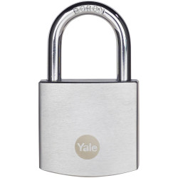 YALEY120B/40/125/1 Padlock 40mm Silver Key Durable Security Solution
