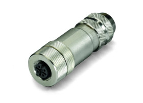 Gniazdo proste M12 CAN 756-9208/060-000