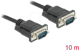 86577 Serial cable, RS-232, connector/connector, 10 m