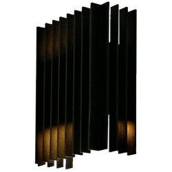 V-TAC VT-1189-B Outdoor LED Wall Light 12W Black EEC: F Monochrome