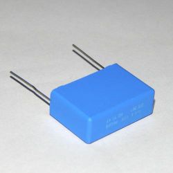 Kondensator 6.8uF 100V 10% 373MKT RM27,5 PHILIPS 30mm x 20mm x 10mm