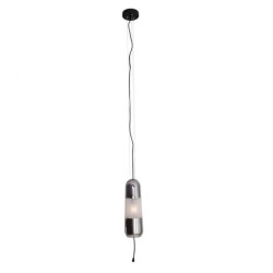 MAXLIGHT P0590 LAMPA WISZĄCA MAURI 1 SMOKY GLASS