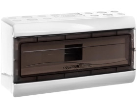 Rozdzielnica modułowa 1x18 natynkowa zaciski PE i N 6x16 +18x10mm2 IP40 6665-118