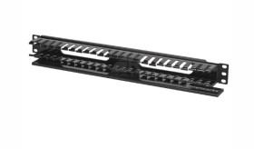 GT Networks Organizator kabli 19 1U pokrywa 64mm czarny