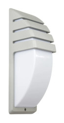 Kinkiet zewnętrzny, oprawa elewacyjna City 1836 AL, E27 max 60W, kolor srebrny, 0438621