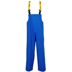 Kombinezon Unisex, Wielorazowy L, kolor: Niebieski, materiał: Pluton, 100 % Poliamidu, Poliuretan, Elka Gb EN343 41X, EN