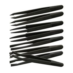 Zestaw pęset antymagnetycznych plastikowych