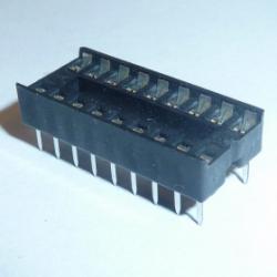 Podstawka standard DIL-18 7,62mm raster 2.54mm