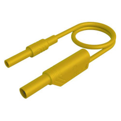 SKS Hirschmann 934043103 Safety Test Lead 4mm plug/jack Yellow 200cm