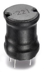 Dławik radialny 1 mH 750mA Promieniowe ±5% Wyprowadzenia promieniowe 980mΩ Rdc rdzeń ferrytowy