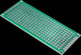 PBS-DS-37 breadboard, double-sided, 70 x 30 mm
