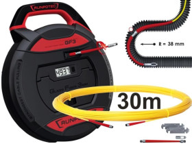 GF3 WŁÓKNO SZKLANE W KASECIE Z LICZNIKIEM 3mm/30m / 10193