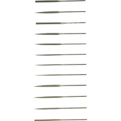 Pilnik iglak Trójkątny Pilnik igiełkowy dł: 140mm SAM