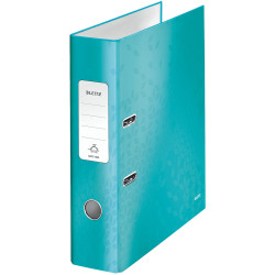 Leitz Lever Arch File 180&#xB0; WOW A4 80mm Ice Blue