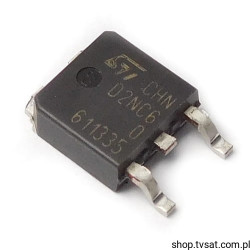 STD2NC60T N-FET 600V 2A 60W SMD-DPAK STM