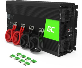 Przetwornica napięcia inwerter 24V - 230V 3000W/6000W, czysta sinusoida (INV21) GREEN CELL