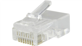 Wtyk Modularny Rj45 8P8c Kat.6 Nieekranowany Utp Linka Neku /Woreczek 100Szt./