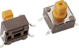 Przycisk chwilowy Mentor 1254.1207, 1 x wył/(wł), 1 szt.