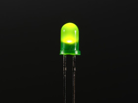 Adafruit Diffused Green 5mm LED (25 pack)