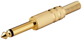 Wtyk jack 6,35 mm - mono