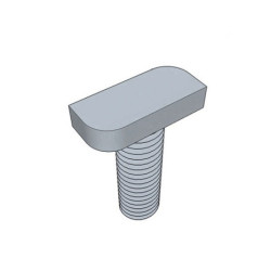 Śruba teowa M10x25/30