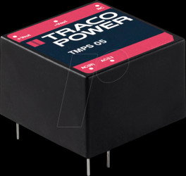 TMPS 05-115 AC/DC power supply, 5 W, 85-264 VAC, 15 VDC/0,33 A