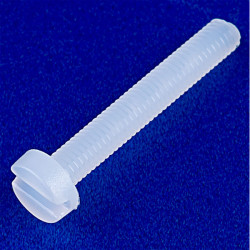 Optimas 0010032 Cheese Head Slotted Metric Machine Screws M3 x 20mm Pack 100