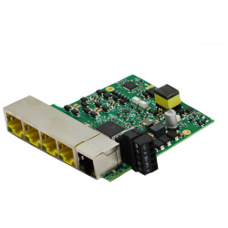 Brainboxes SW-135 Embedded 5 Port PoE&#x2B; Gigabit Ethernet Switch