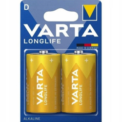 Baterie alkaliczne D LR20 Varta Long Life grube zestaw 2szt