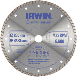 Irwin IW8087110 Diamond Blade 230 x 22.23mm