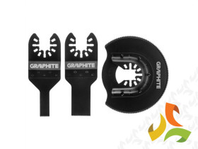 Zestaw brzeszczotów do metalu 3 szt. 56H072 GRAPHITE