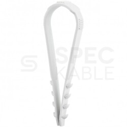 Uchwyt kablowy CMS 6-20mm do kabli i przewodów bezhalogenowa LSOH szary F-TRONIC 200szt