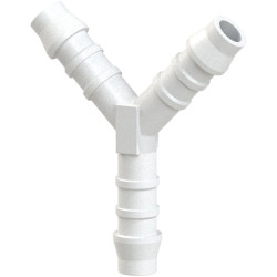 Y hose connection nozzle, 10 bar, POM, for hose, 111049