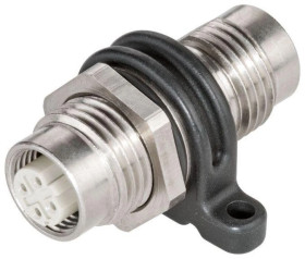 Przepust panelowy IE M12 PRO do szafy sterowniczej M12-M12, IP65 /5 szt./ 6GK1901-0DM30-2AA5