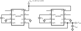100mA switched capacitor voltage converter