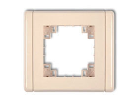 Kompletna ramka uniwersalna beżowy 1FR-1 KARLIK
