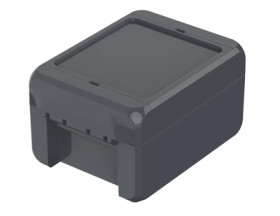 PC enclosure, (L x W x H) 113 x 80 x 60 mm, graphite gray (RAL 7024), IP66, 96012124