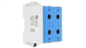 Złączka Szynowa 2-Torowa 35-240Mm2 Niebieska Euro Multiotl 240 2Xal/Cu 607240 Bl