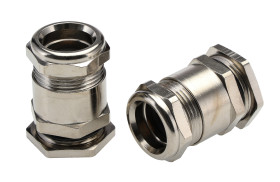 Dławnica kablowa gwint PG16 mosiężna min. średnica kabla 8.5mm max. średnica kabla 10.8mm +80°C IP68