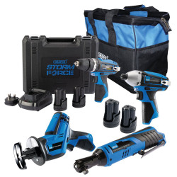 Draper Expert 91032 Storm Force &#xAE; 10.8V DRILL 4 Pack &#x2B; 4 Batt.