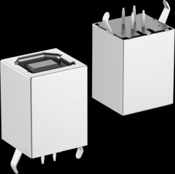 USB 2 B 180 USB 2.0 type B socket