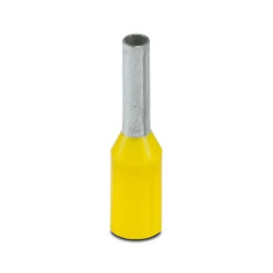 Tulejka kablowa izolacyjna 1mm2, AI 1 - 6 YE tulejki o długości 6mm, kolor żółty 3201327 /100szt./