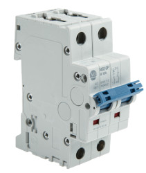 Wyłącznik nadprądowy MCB, Typ B, 1+N, 10A, na szynę DIN, Allen Bradley 1492-SPM1B100-N, 1492-SP