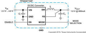 600mA Fully Integrated, Low Noise Step-Down Converter in MicroSiP(tm) Package