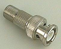 Przejście wtyk BNC - gniazdo F