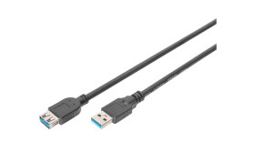 Kabel USB Złącze A USB A Złącze B USB A dł. 3m Przewód przedłużający USB USB 3.0