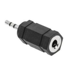 PRZEJŚCIE WTYK JACK 2,5 mm / GNIAZDO 3,5 mm STEREO (ZLJACK WT25GN35)